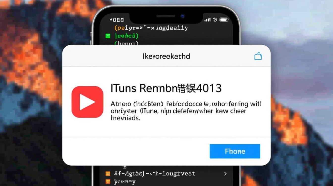 ituens恢复报错4013