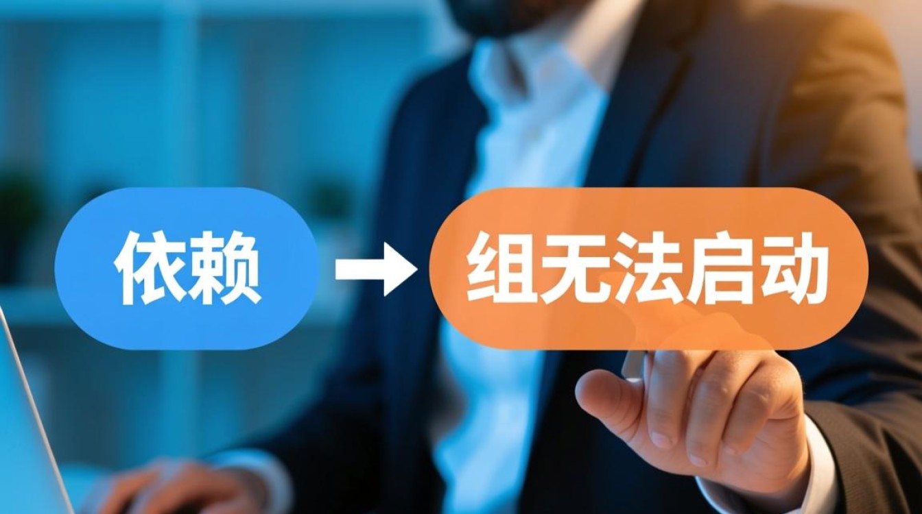 依赖缺失导致组无法启动？如何排查解决？