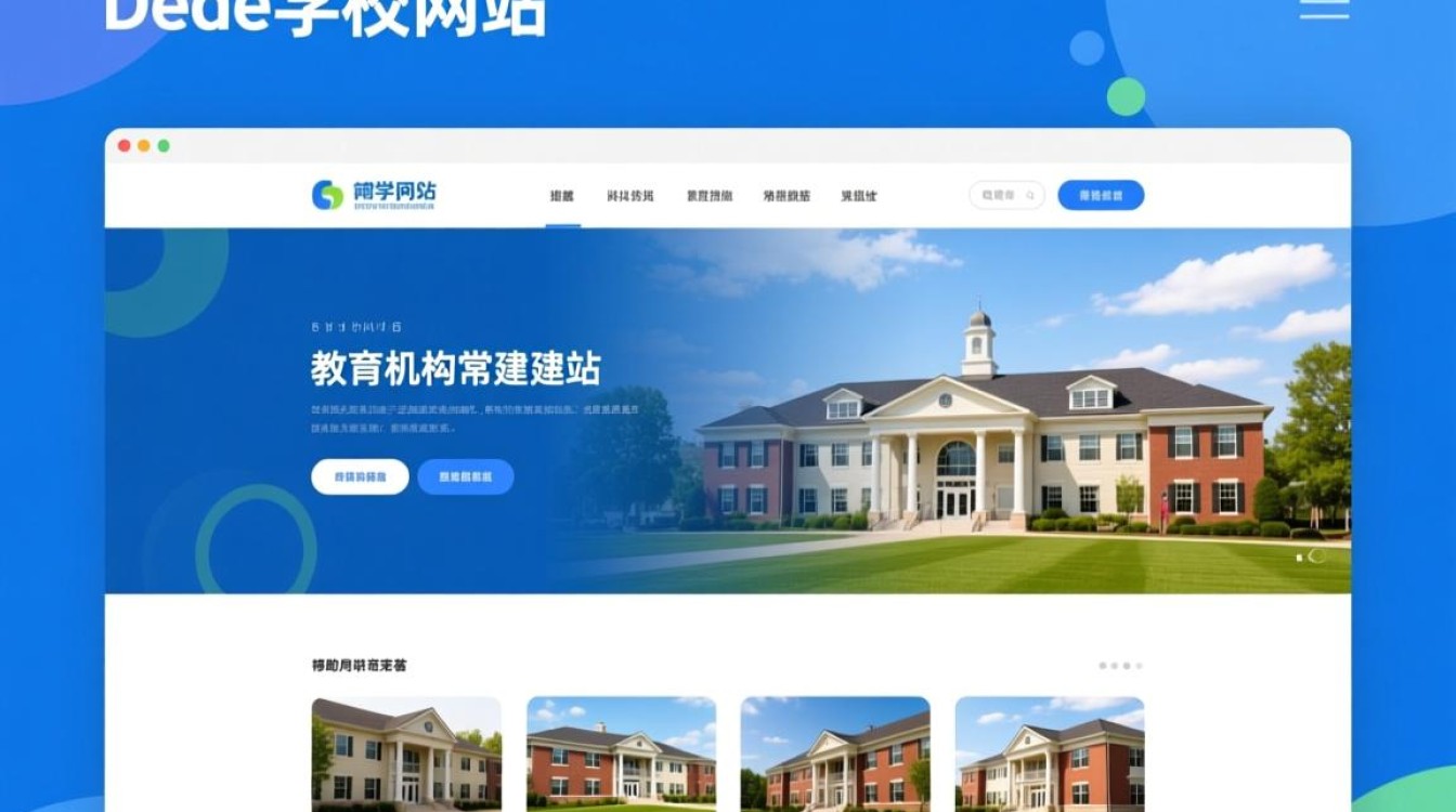 dede学校网站