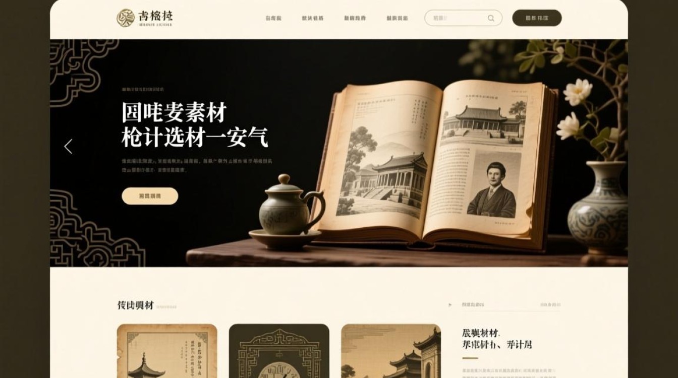 古典网站素材