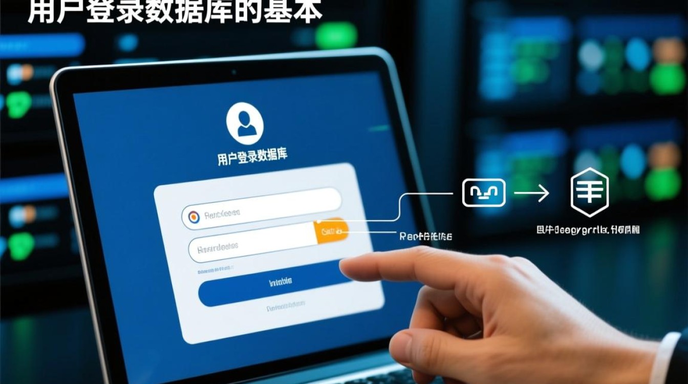 用户登录数据库的具体操作步骤是怎样的？