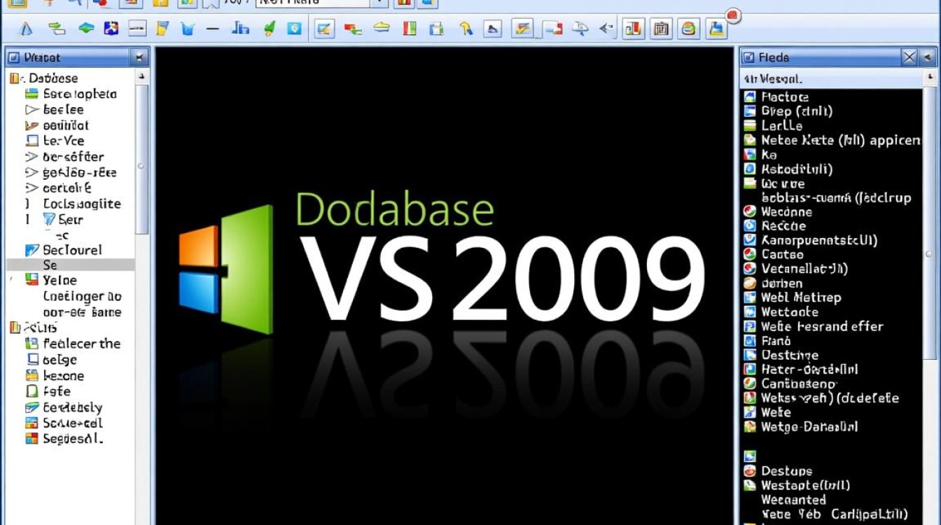 vs2008怎么使用数据库
