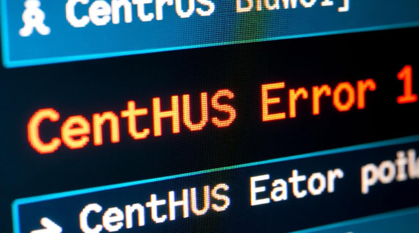 centos error 1是什么原因？如何快速解决系统启动失败？