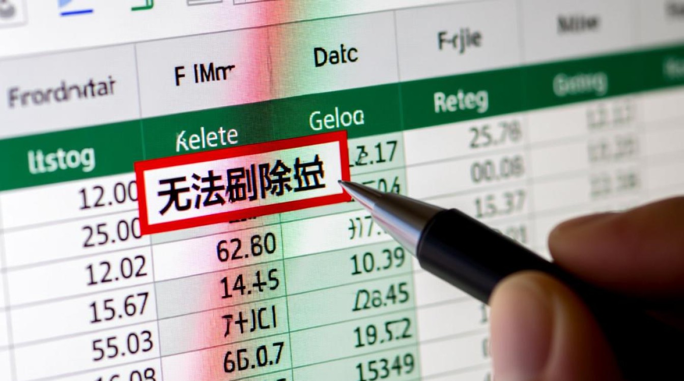 Excel表格无法删除列怎么办？教你解决列锁定或保护问题