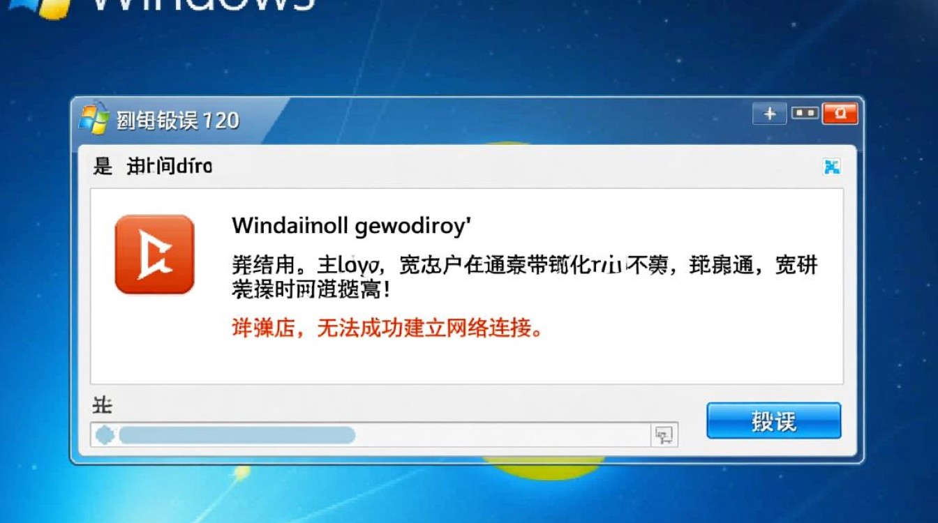 连网报错720 连网报错720