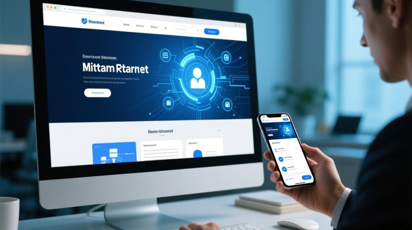 pc网站手机网站模板