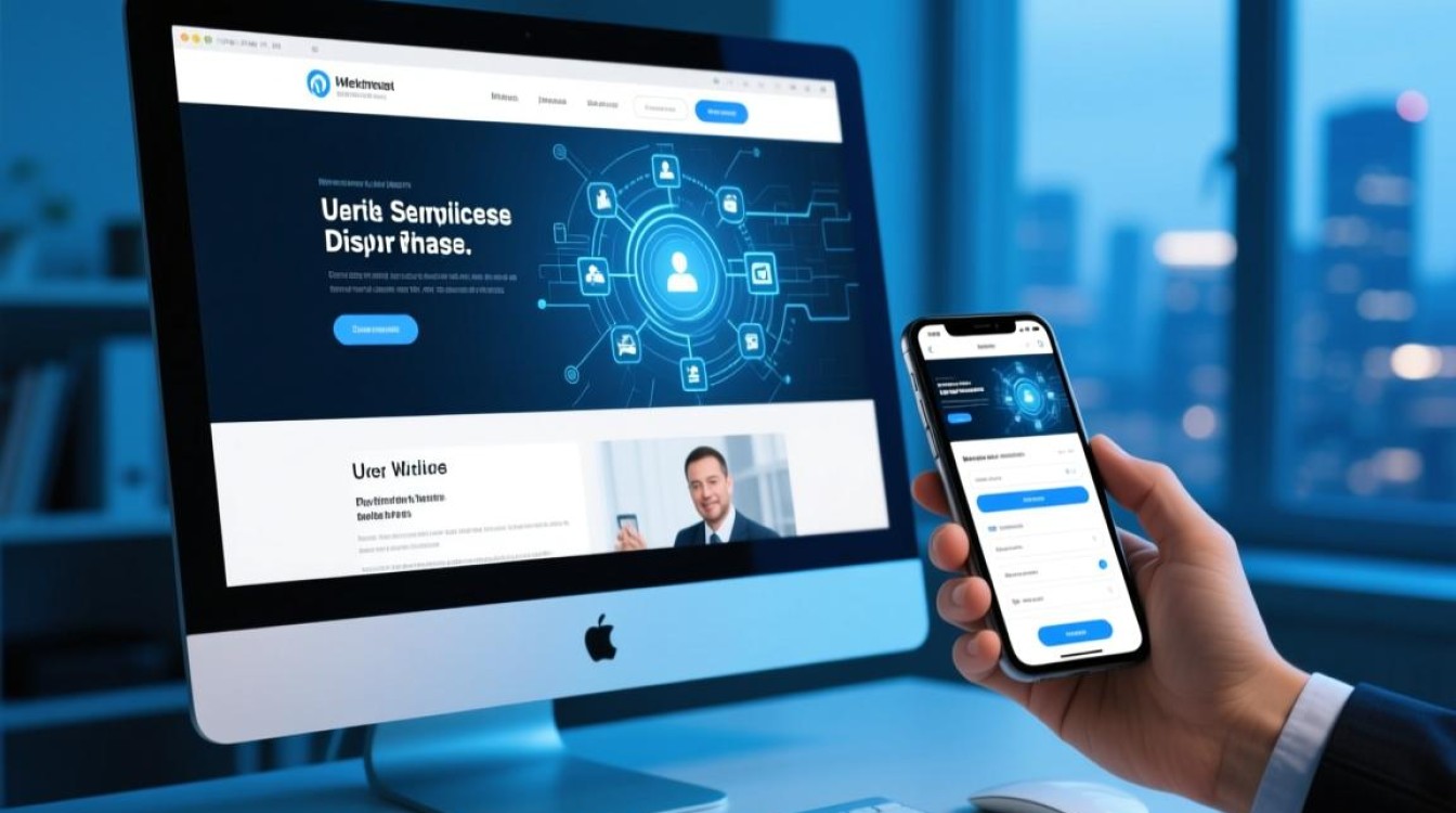 pc网站手机网站模板