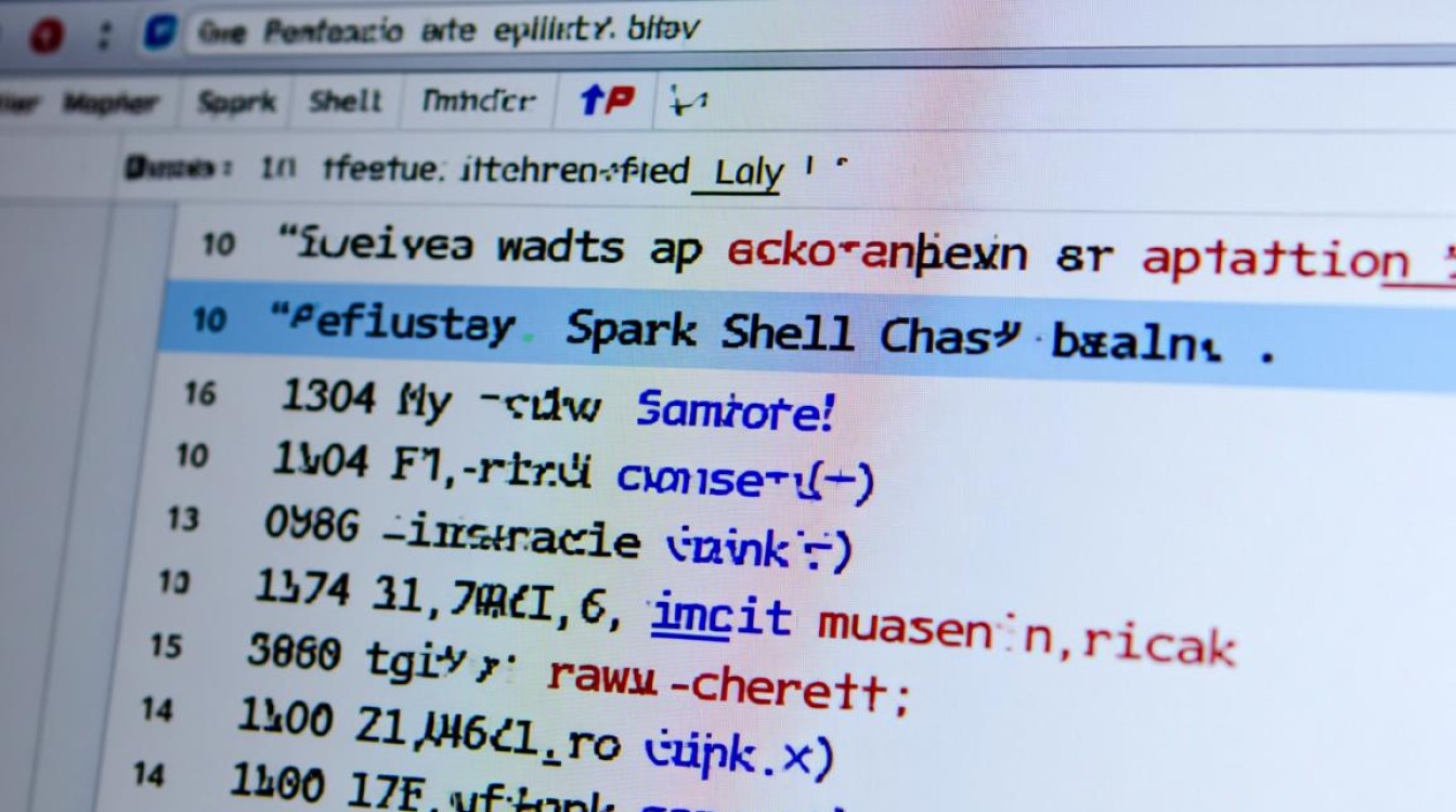 spark shell 参数报错 spark shell 参数报错