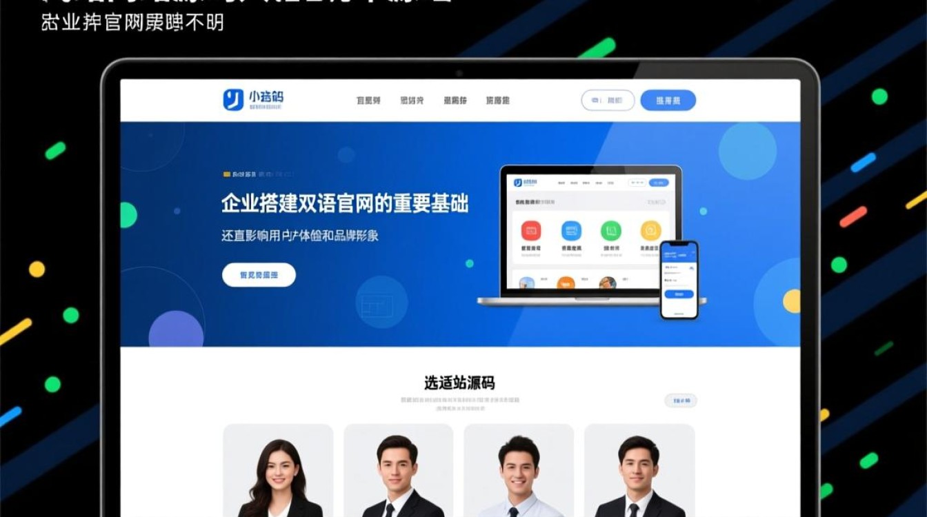 中英文企业网站源码