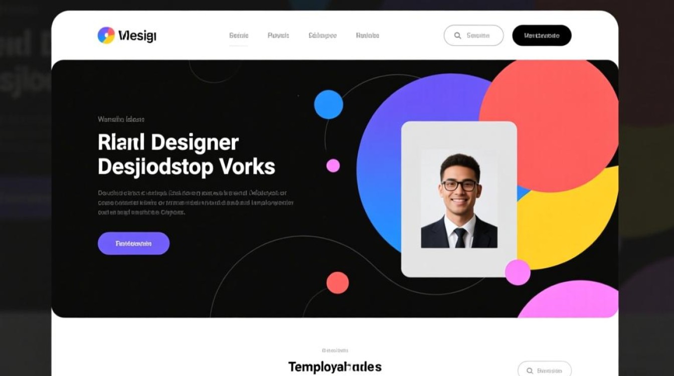 平面设计师个人网站