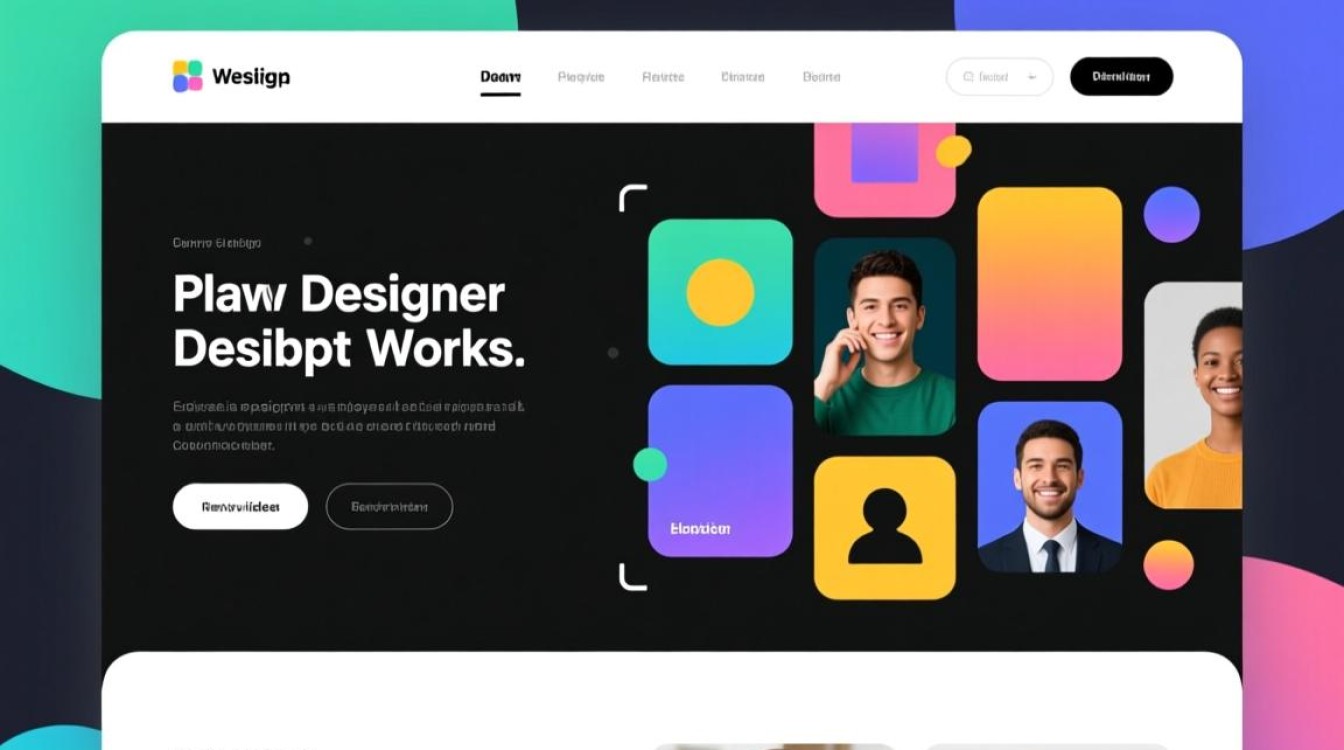 平面设计师个人网站