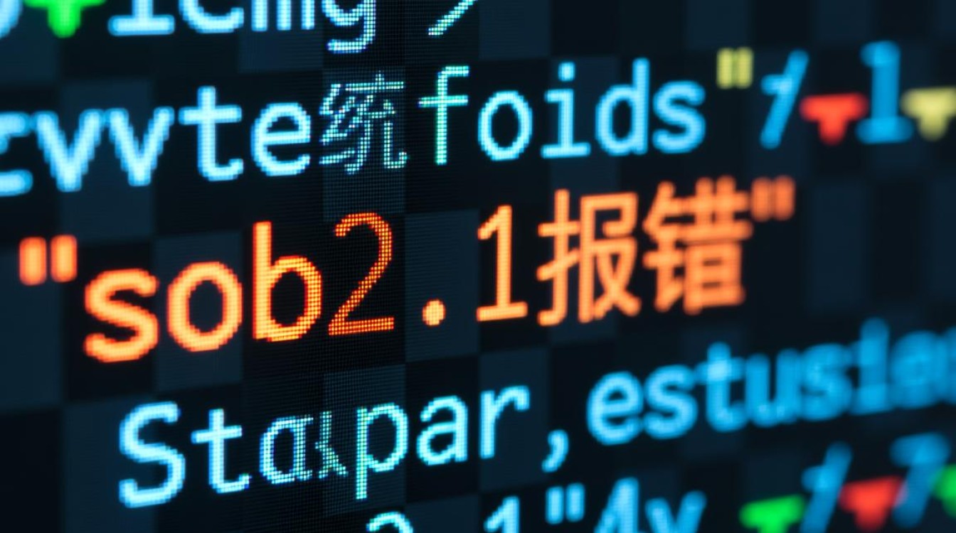 sob2.1报错怎么办？常见原因及解决方法有哪些？
