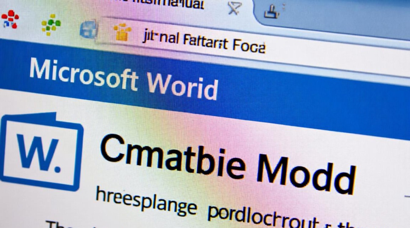 word报错兼容模式