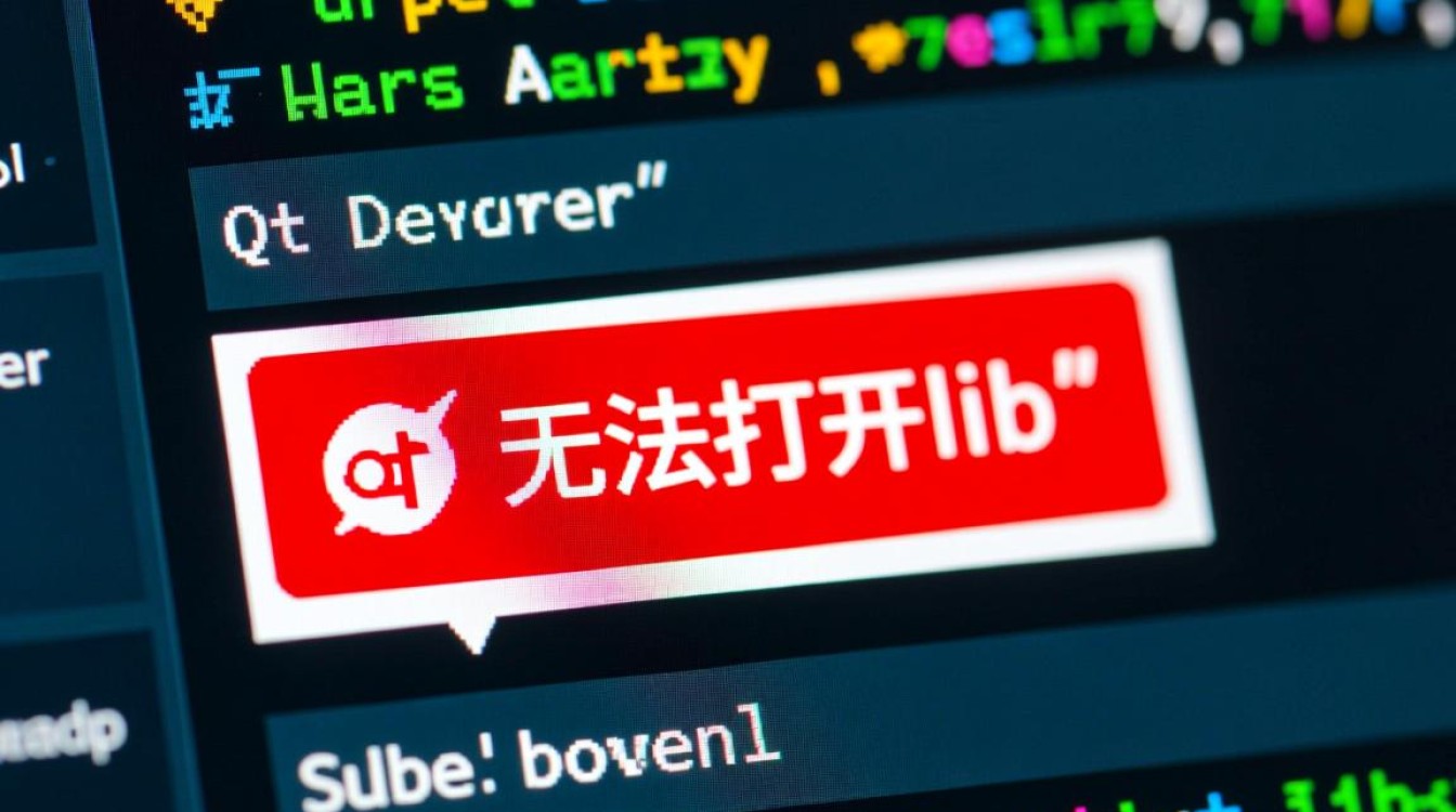 qt 无法打开lib