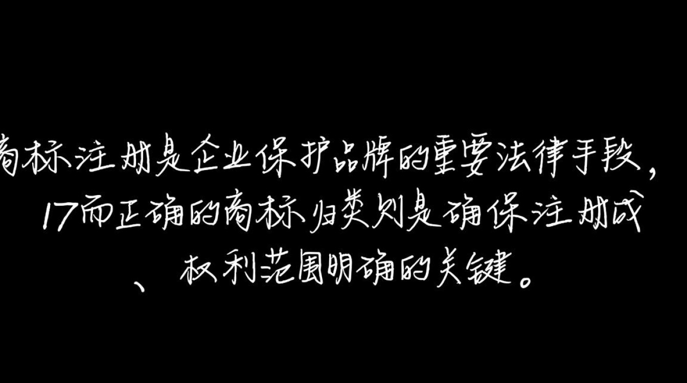 2017年商标注册归类