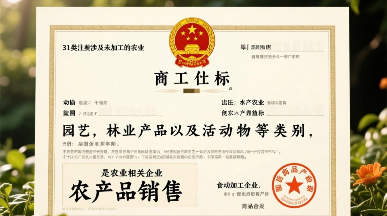 商标注册31类具体包含哪些商品或服务？