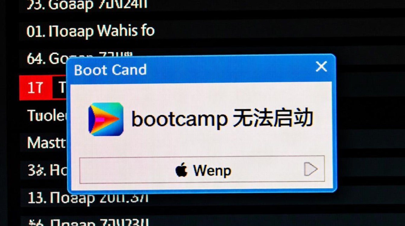 bootcamp 无法启动
