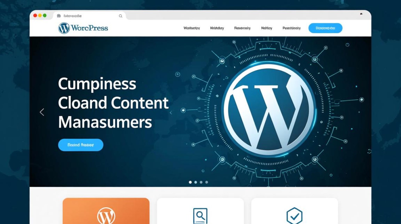wordpress 企业网站模板