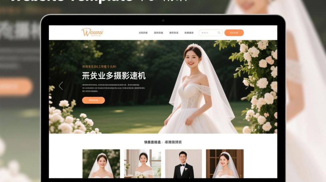 婚纱网站模板下载