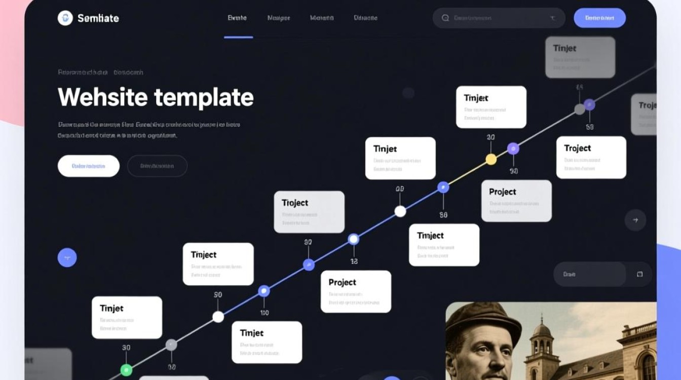 时间轴网站模板如何快速搭建且适配多设备? 时间轴网站模板如何快速搭建且适配多设备?