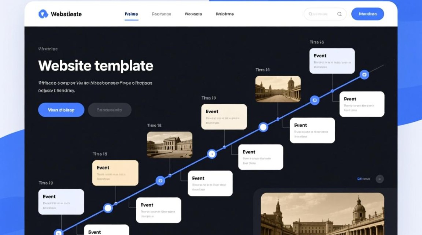 时间轴网站模板如何快速搭建且适配多设备? 时间轴网站模板如何快速搭建且适配多设备?