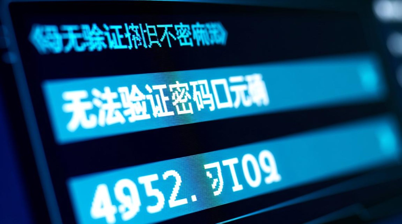 无法验证密码不正确的