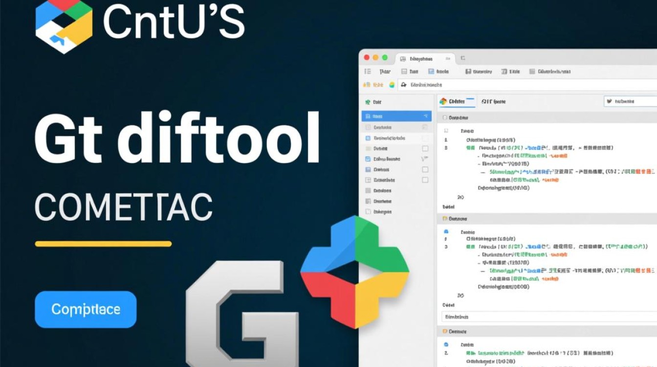 CentOS下Git配置difftool时遇到问题，如何解决和优化？