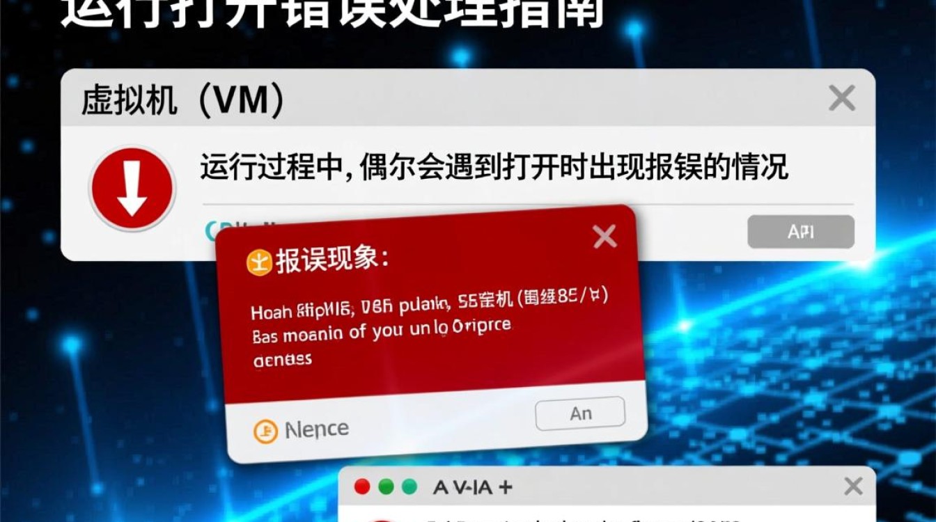VM运行时频繁报错，是软件bug还是配置问题？紧急求助！