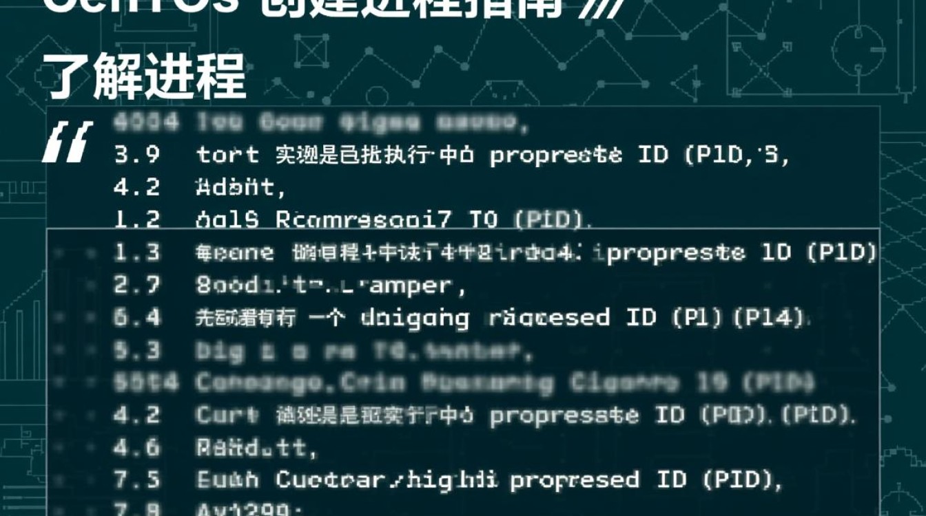 centOS中创建进程的正确方法是什么？有哪些常用的命令和技巧？
