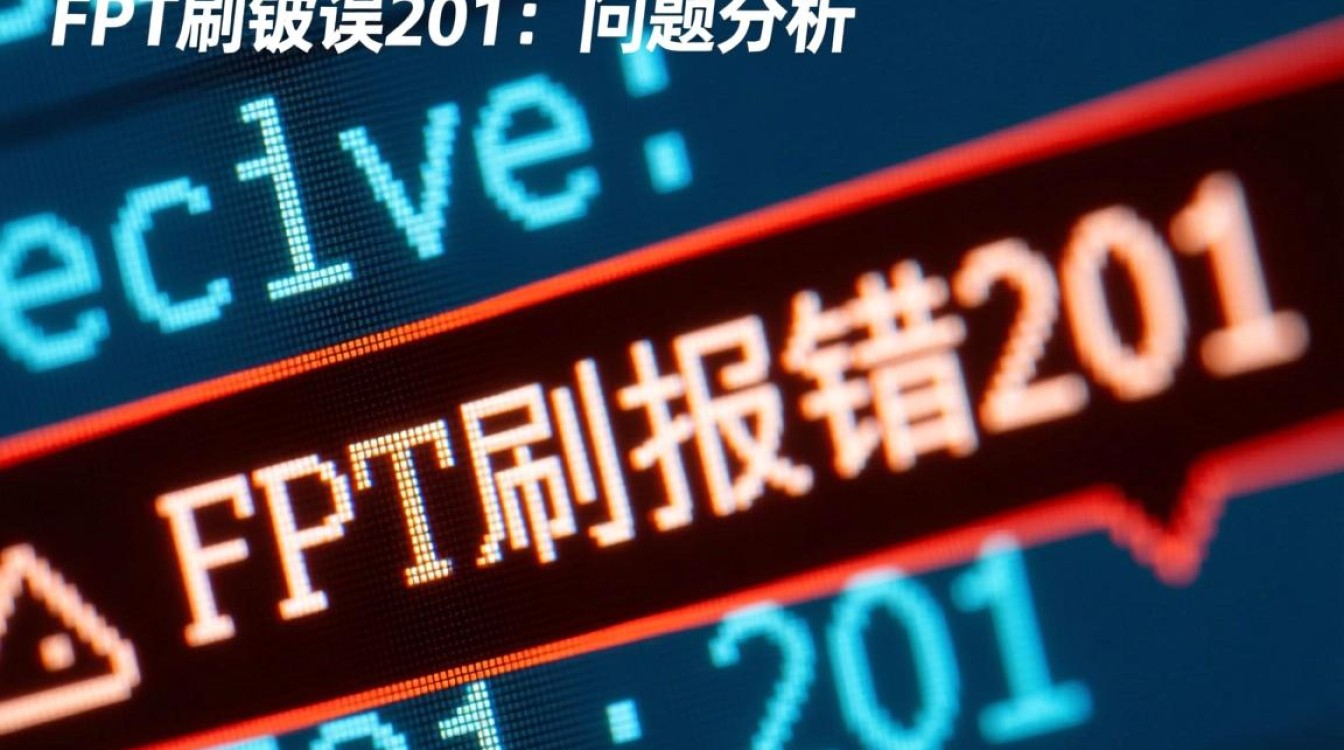 FPT刷报错fpt刷报错201，这是何原因，如何解决？