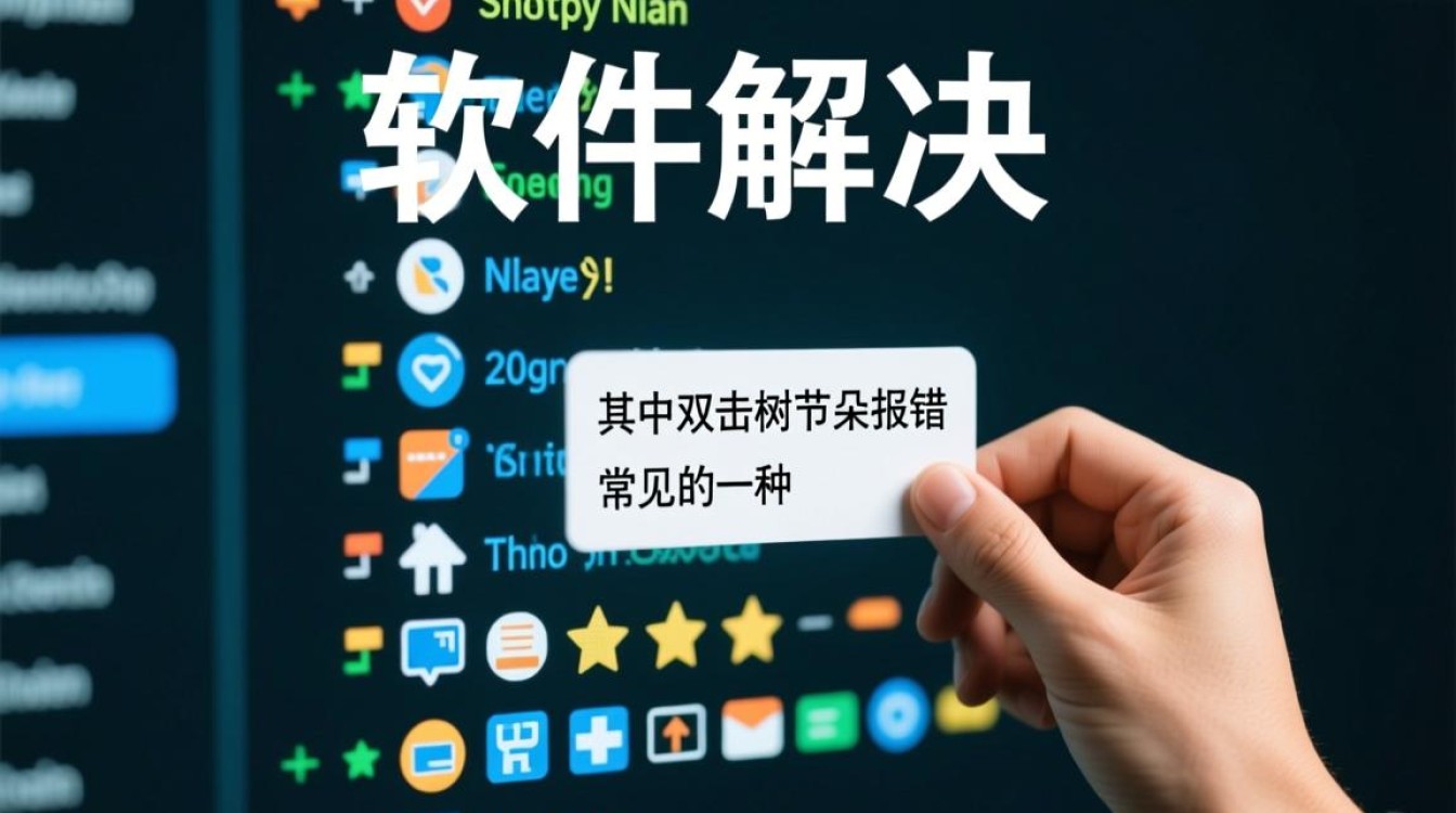 在使用某软件时双击树节点为何频繁报错?技术解析与解决方案深度探秘! 在使用某软件时双击树节点为何频繁报错?技术解析与解决方案深度探秘!
