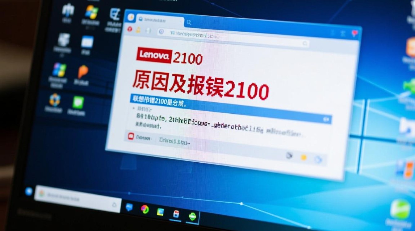 联想报错2100，是什么原因导致，该如何解决？