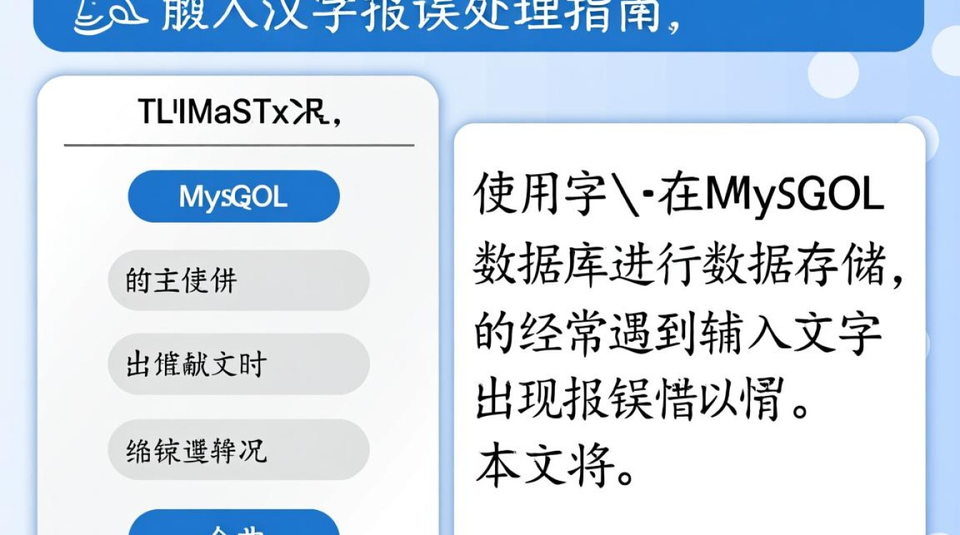为何MySQL插入汉字时频频报错？探究解决之道！