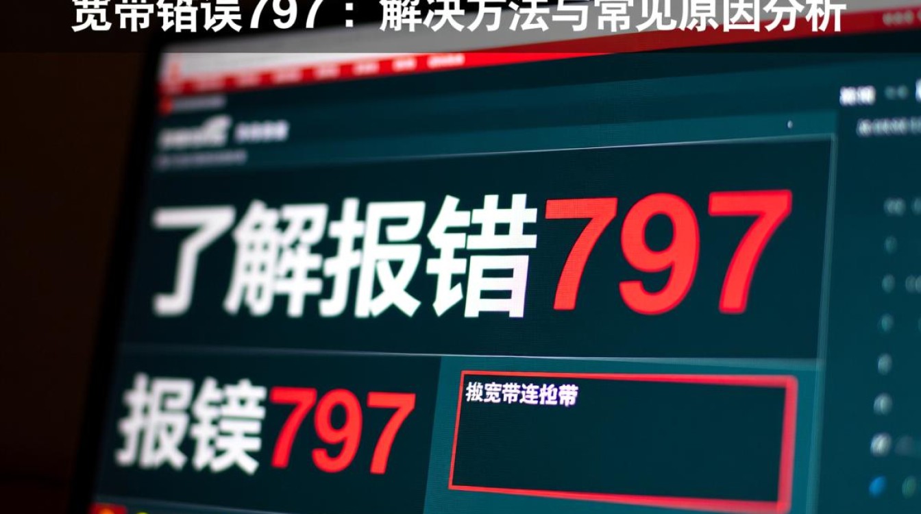 联通宽带报错797故障原因详解及解决方法，为何频繁出现？