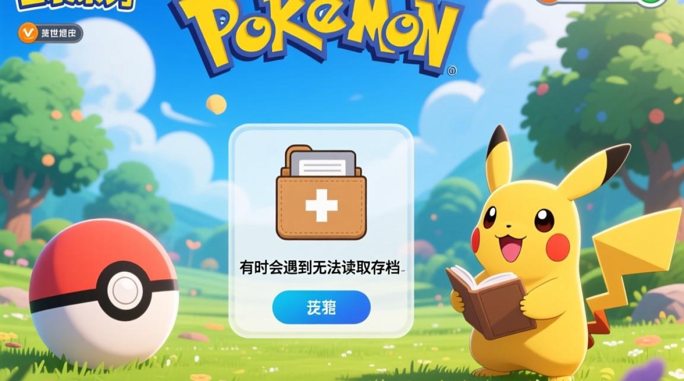 紧急求助口袋妖怪存档读取失败，如何恢复我的宝可梦之旅？
