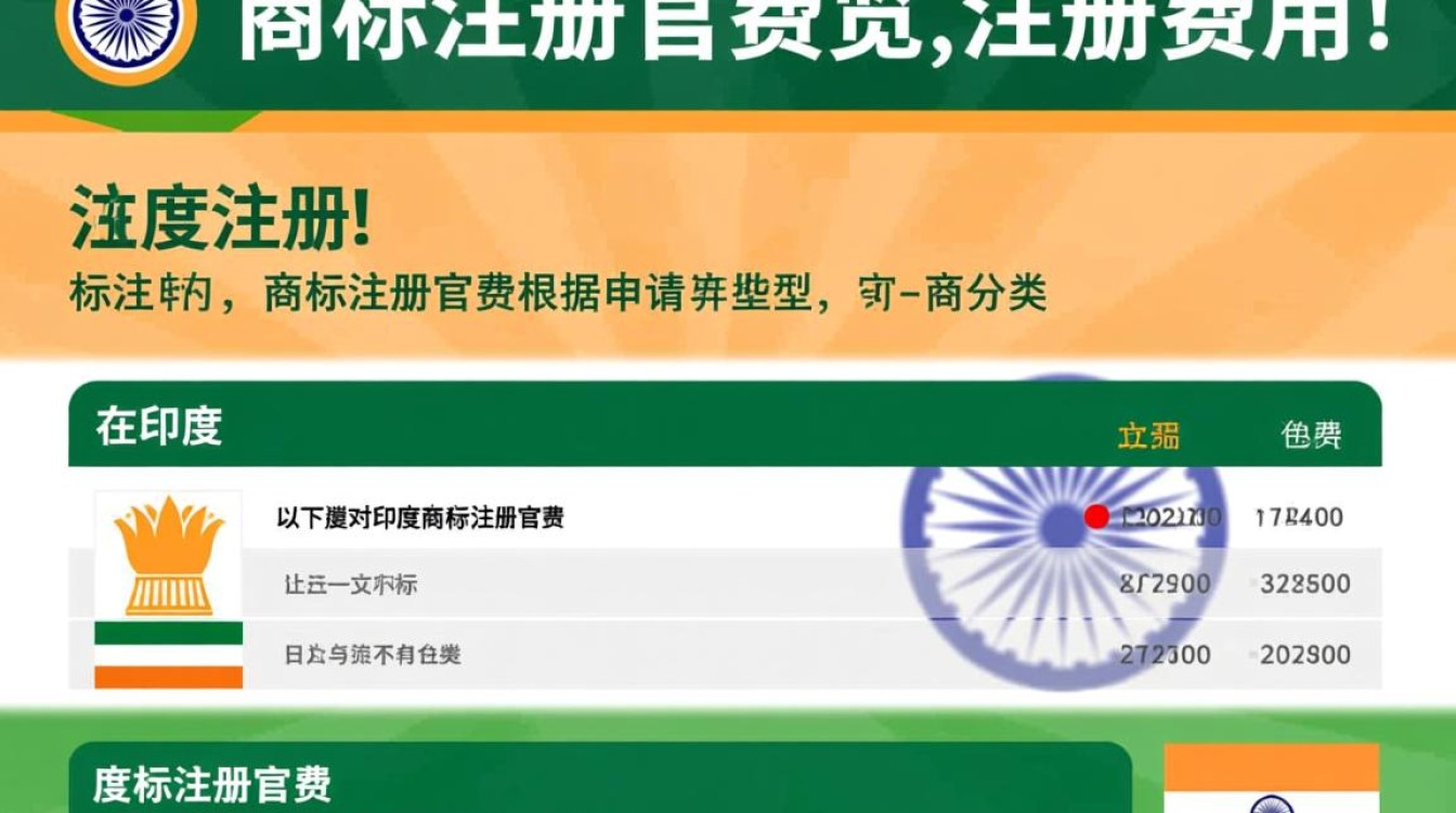 印度商标注册官费是多少？详细费用及流程揭秘？