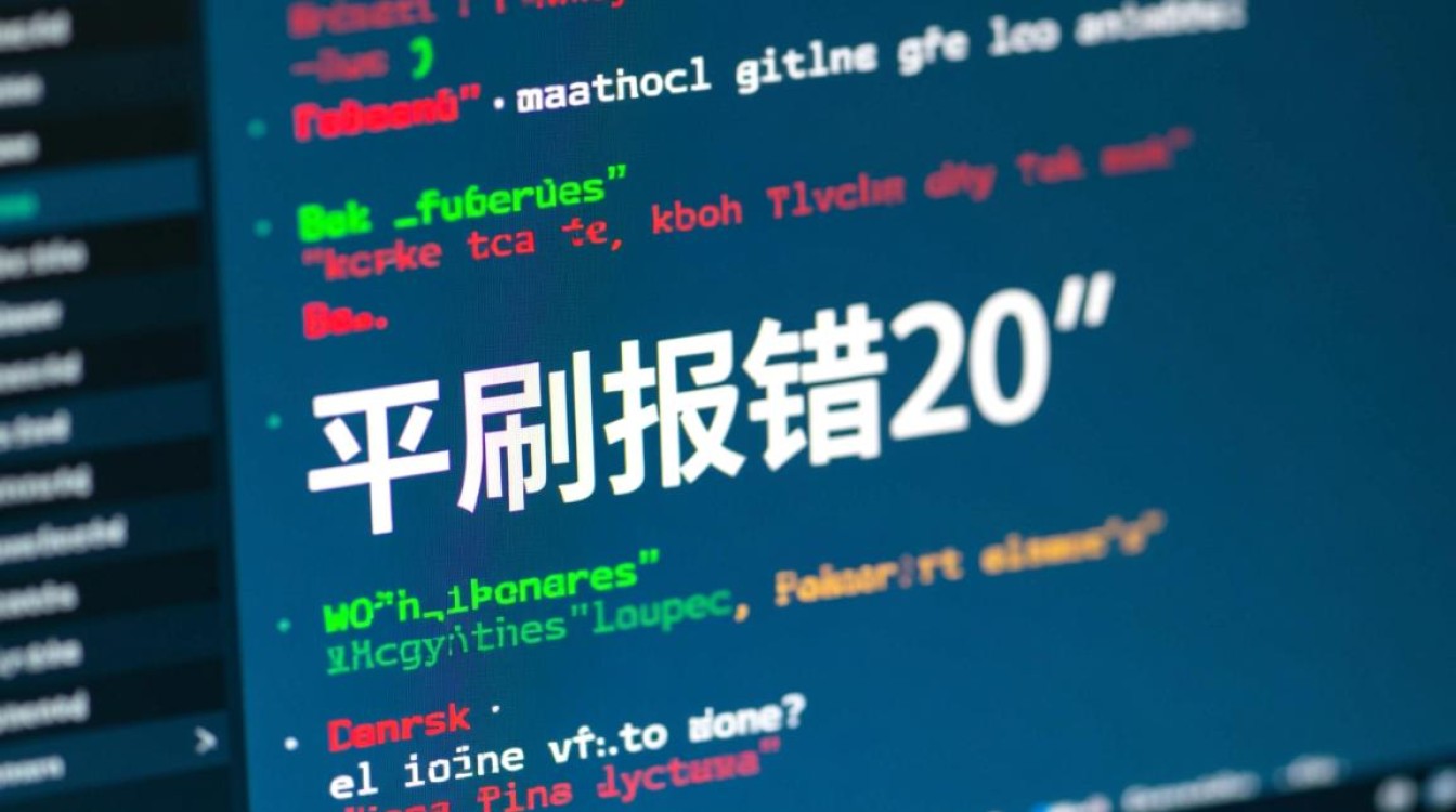 平刷报错20为何频繁出现?背后原因是什么? 平刷报错20为何频繁出现?背后原因是什么?