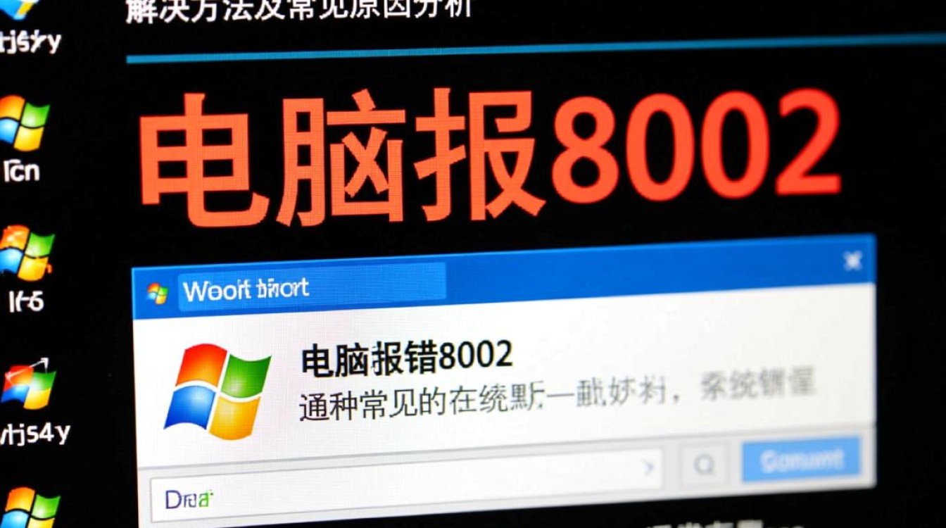 电脑报错8002?是什么原因导致,如何快速解决? 电脑报错8002?是什么原因导致,如何快速解决?
