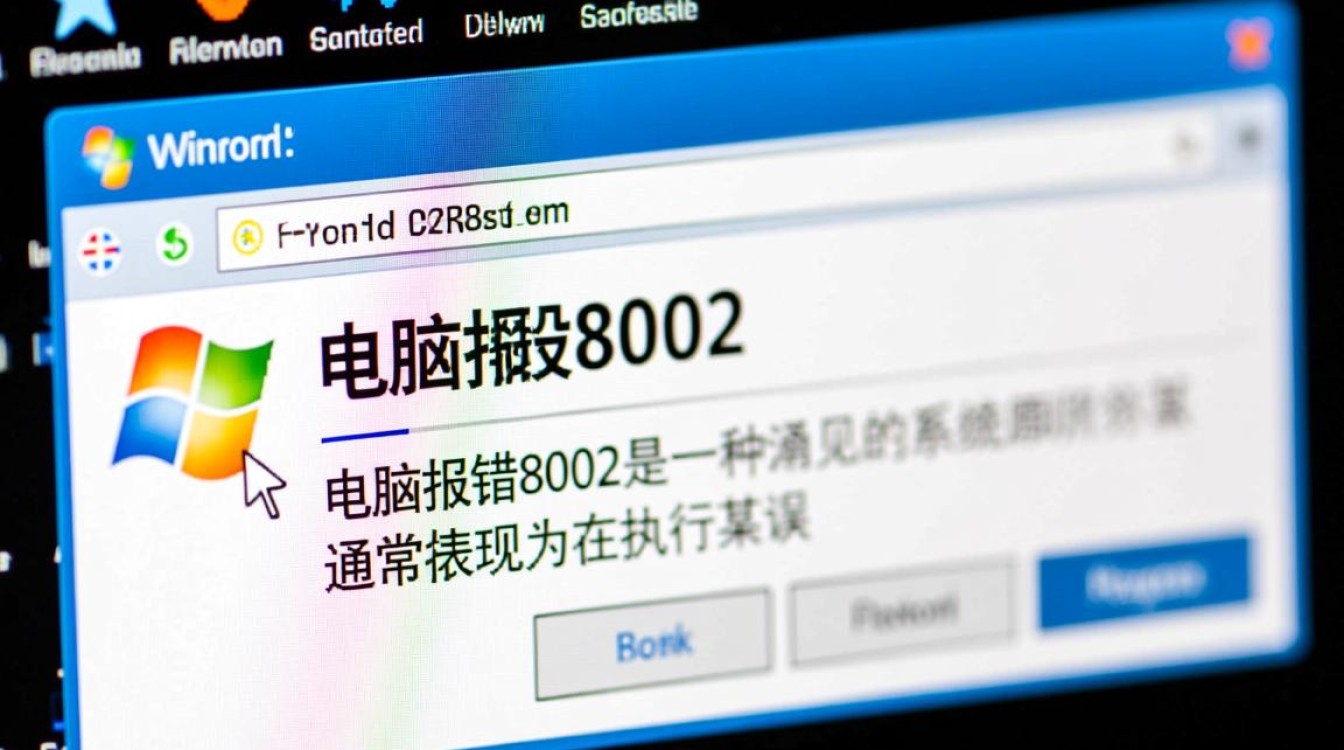 电脑报错8002?是什么原因导致,如何快速解决? 电脑报错8002?是什么原因导致,如何快速解决?