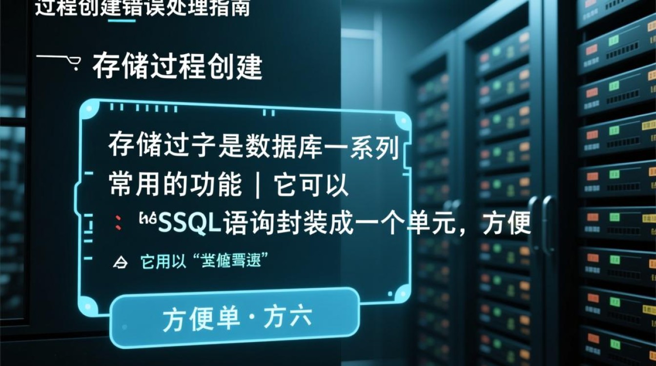 存储过程创建过程中频繁报错，是什么原因导致的问题？如何解决？