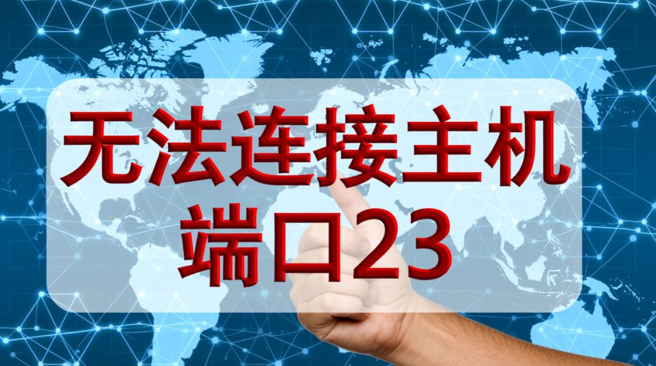 无法连接主机 端口23问题解析,端口23连接失败,原因及解决办法是什么? 无法连接主机 端口23问题解析,端口23连接失败,原因及解决办法是什么?