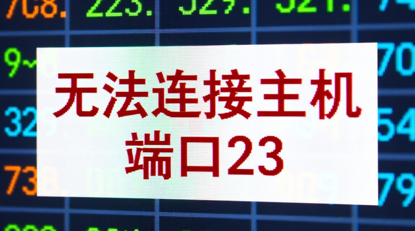 无法连接主机 端口23问题解析,端口23连接失败,原因及解决办法是什么? 无法连接主机 端口23问题解析,端口23连接失败,原因及解决办法是什么?