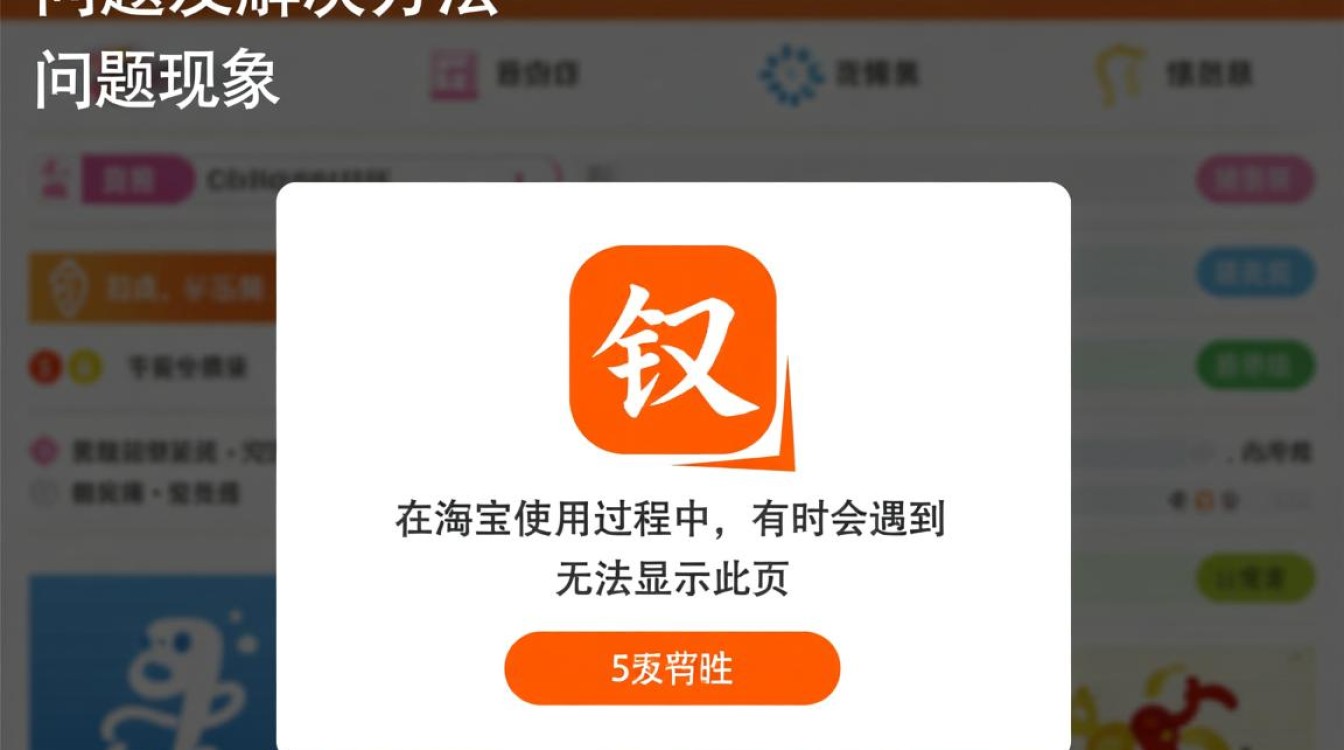 淘宝为何无法显示此页？技术故障还是其他原因？