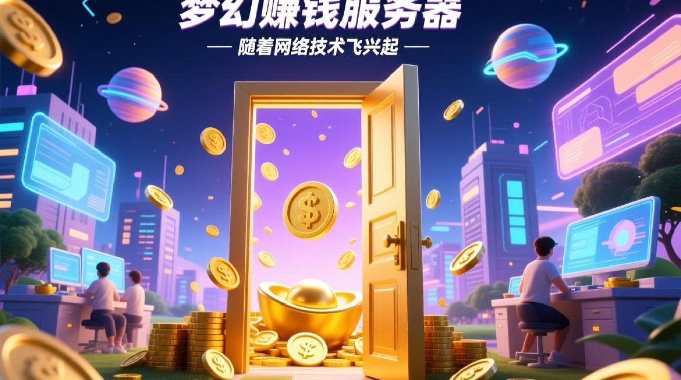 梦幻赚钱服务器，是神话还是陷阱？揭秘虚拟世界的真实收益！