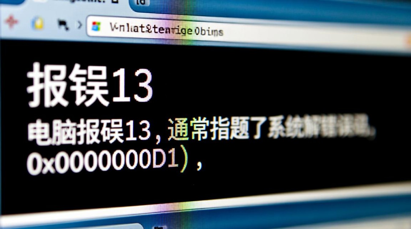 电脑报错13背后原因揭秘，为何频繁出现，如何解决？