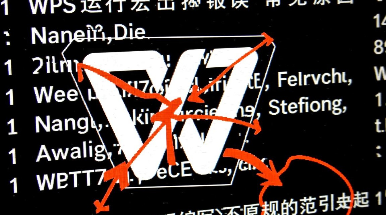 WPS运行宏时频繁报错,是宏代码问题还是系统设置出错?如何解决? WPS运行宏时频繁报错,是宏代码问题还是系统设置出错?如何解决?