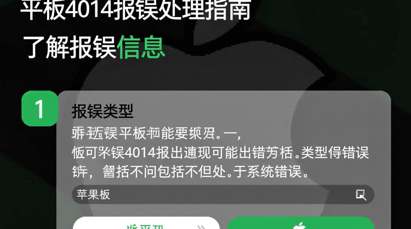 苹果平板4014报错，为何频繁出现？解决方法有哪些？
