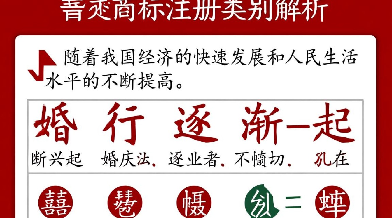 婚庆商标注册类别究竟包含哪些具体分类？如何正确选择？