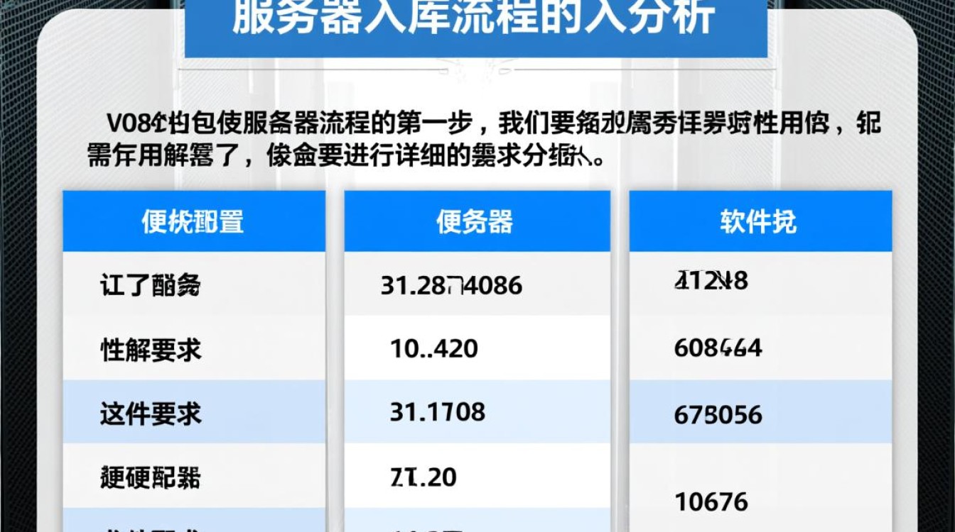 服务器入库流程中,每一步骤的意义和操作细节是什么? 服务器入库流程中,每一步骤的意义和操作细节是什么?