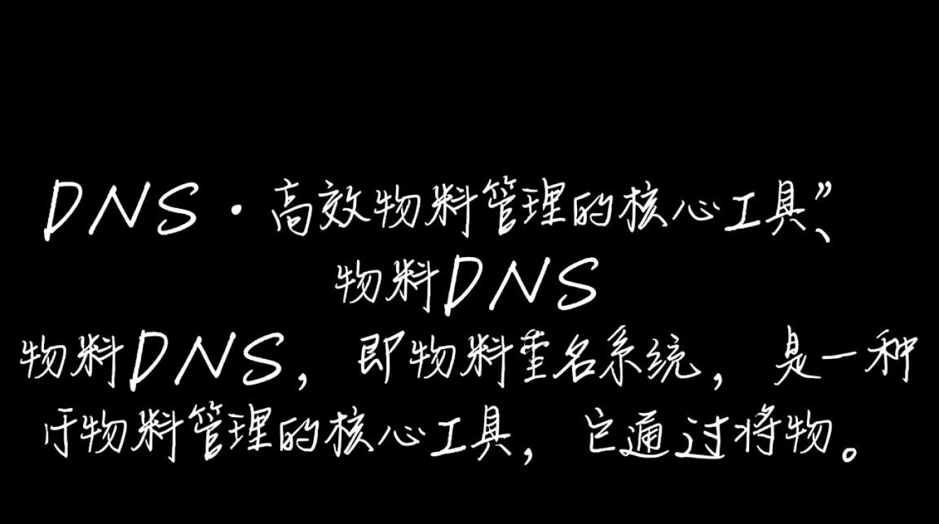 物料dns究竟是什么？在供应链管理中扮演何种关键角色？